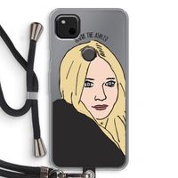 Ashley: Pixel 4a Transparant Hoesje met koord