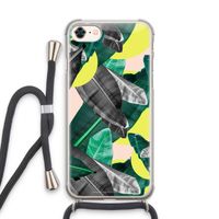 Fantasie jungle: iPhone 7 Transparant Hoesje met koord