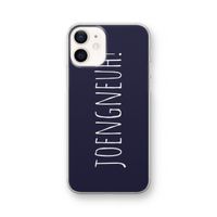 Joengneuh!: iPhone 12 Transparant Hoesje