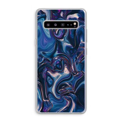 Mirrored Mirage: Samsung Galaxy S10 5G Transparant Hoesje