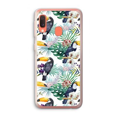 Tukans: Samsung Galaxy A20e Transparant Hoesje