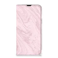 iPhone 14 Standcase Marble Pink - Origineel Cadeau Vriendin - thumbnail