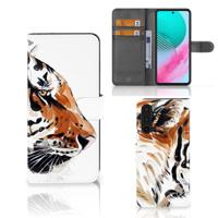 Hoesje Samsung Galaxy M54 Watercolor Tiger