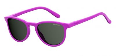 Polaroid zonnebril 8029/S MU1/M9 junior fuchsia met grijze lens