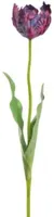 Pure Royal kunsttak tulp 66cm paars