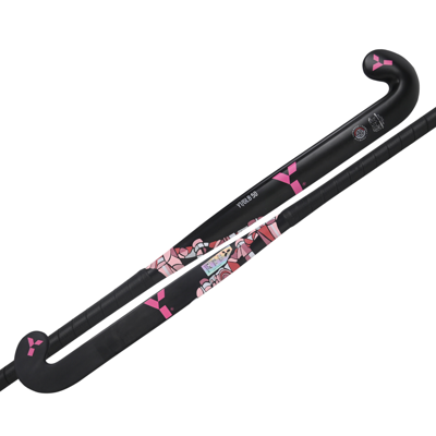 Hockeystick GLB 50 Lowbow 24/25 Zwart Roze
