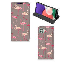 Samsung Galaxy A22 5G Hoesje maken Flamingo