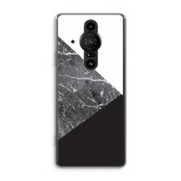Combinatie marmer: Sony Xperia Pro-I Transparant Hoesje