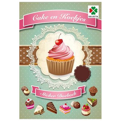 Selecta Cake en koekjes sticker doeboek