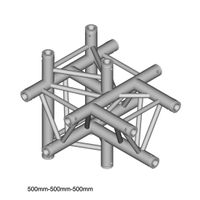 Duratruss DT 33 T51-TUD Truss T-stuk + omlaag + omhoog