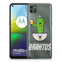 Motorola Moto G9 Power Telefoonhoesje met Naam Braktus
