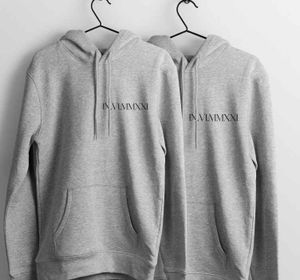 Aanpasbare Romeinse datum Koppels hoodie