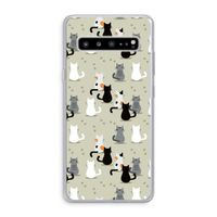 Katten: Samsung Galaxy S10 5G Transparant Hoesje