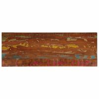 Tafelblad rechthoekig 140x50x3,8 cm massief gerecycled hout