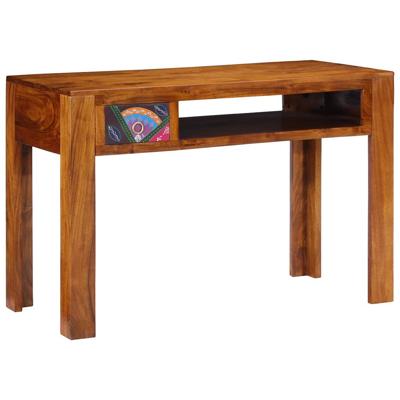 Bureau met lade Bruin 110 x 50 x 73 cm Massief acaciahout