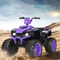 12V Elektrische Kinder Quad ATV Rijden op Auto op Batterijen Aangedreven 4 Wielen ATV voor Kinderen Vanaf 3 Jaar