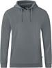 JAKO C6720 Sweater Met Kap Organic - Steengrijs - L