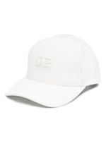 C.P. Company casquette à logo brodé - Blanc - thumbnail