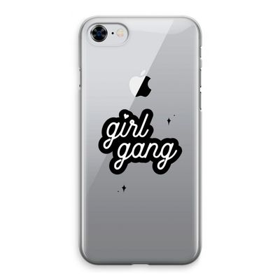 Girl Gang: iPhone 8 Transparant Hoesje