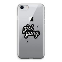 Girl Gang: iPhone 8 Transparant Hoesje