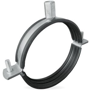 Ophangbeugel voor spirobuis Ø315mm met rubber inlage