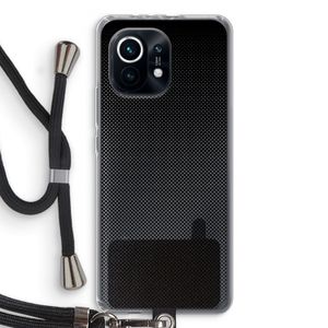 Musketon Halftone: Xiaomi Mi 11 Transparant Hoesje met koord