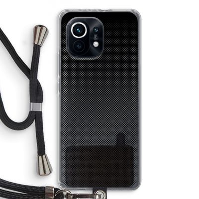 Musketon Halftone: Xiaomi Mi 11 Transparant Hoesje met koord
