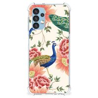 Case Anti-shock voor Samsung Galaxy A13 (4G) Pink Peacock