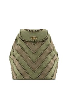 CHANEL Pre-Owned sac à dos Cruise Coco (2017) - Vert