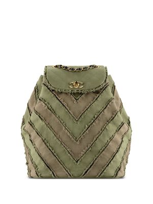 CHANEL Pre-Owned sac à dos Cruise Coco (2017) - Vert
