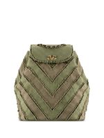 CHANEL Pre-Owned sac à dos Cruise Coco (2017) - Vert - thumbnail