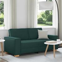 2-zitsbank Donkergroen 140 cm Stof