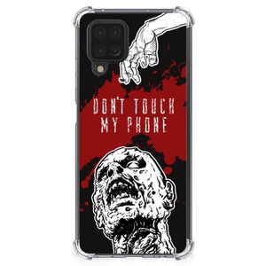 Samsung Galaxy A12 Anti Shock Case Zombie Blood