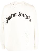 Palm Angels sweat à effet usé - Tons neutres - thumbnail