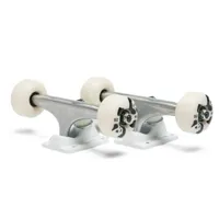 Component Pack 5.25 Raw/White - Skateboard Setup