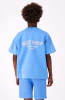 Black Bananas Sunny T-Shirt Kids Blauw - Maat 128 - Kleur: Blauw | Soccerfanshop