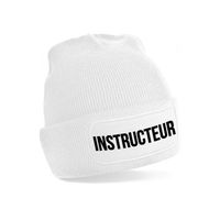 Instructeur muts - unisex - one size - wit - thumbnail