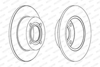 Remschijf DDF128C - thumbnail