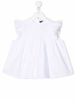 POLO RALPH LAUREN KIDS blouse à bord volanté - Blanc - thumbnail