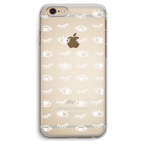 Eye pattern #3: iPhone 6 Plus / 6S Plus Transparant Hoesje