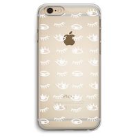 Eye pattern #3: iPhone 6 Plus / 6S Plus Transparant Hoesje