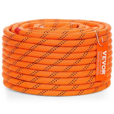 VEVOR Arborist Boomklimtouw Dubbel gevlochten polyester 1/2 inch x 120 voet