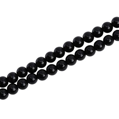 Edelsteen Kralen Streng Zwarte Onyx (4 mm)