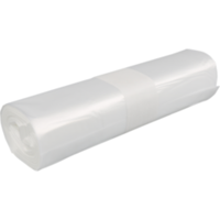 PowerSterko Afvalzak | Gerecycled LDPE | 60x80cm | transparant | 100 stuks