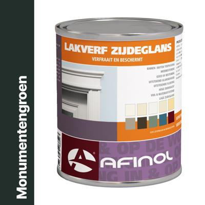 Afinol Zijdeglans Lakverf Monumentengroen (N0.15.10) 750 ml