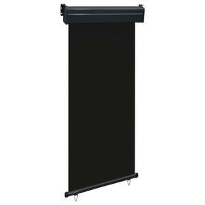 VidaXL Balkonscherm 105x250 cm zwart