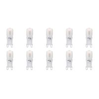 LED Lampen Set met G9 Fitting - 10 Stuks - 2W Warm Wit 3000K - Vervangt 18W