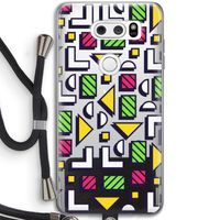 8-bit N°4: LG V30 Transparant Hoesje met koord