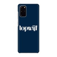 Topwijf Navy: Volledig geprint Samsung Galaxy S20 Plus Hoesje