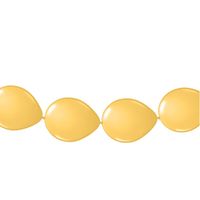 Ballonnen verjaardag thema feest slinger goud 3 meter   - - thumbnail